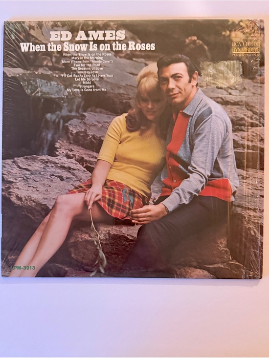 Other - Any 3 for $50-Ed Ames- When the snow is on the Roses- vinyl record.
